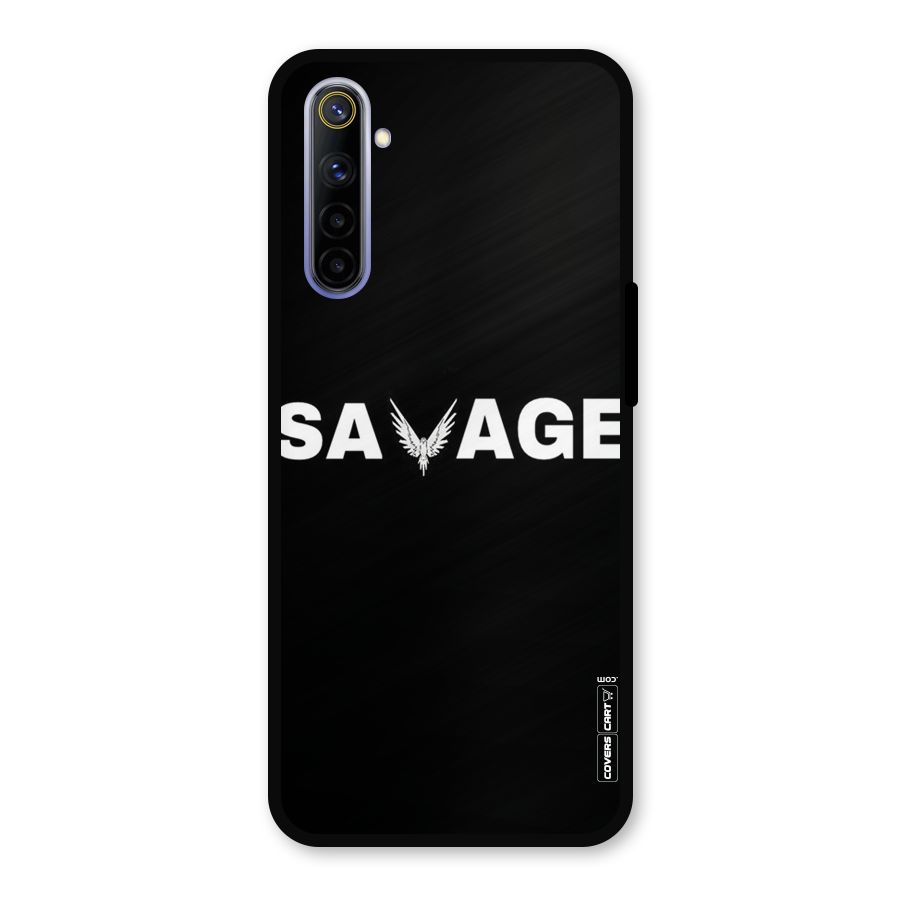 Savage Metal Back Case for Realme 6i