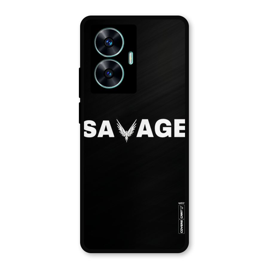 Savage Metal Back Case for Realme C55