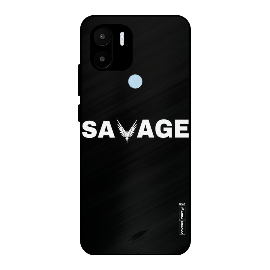 Savage Metal Back Case for Redmi A2+