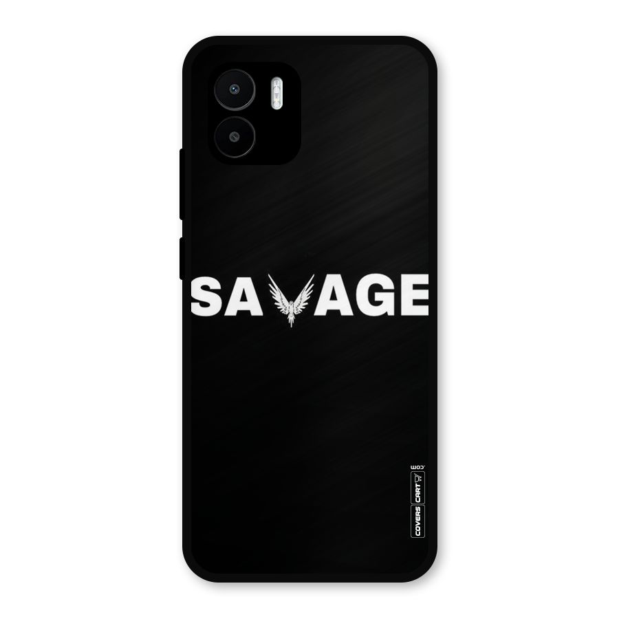 Savage Metal Back Case for Redmi A2