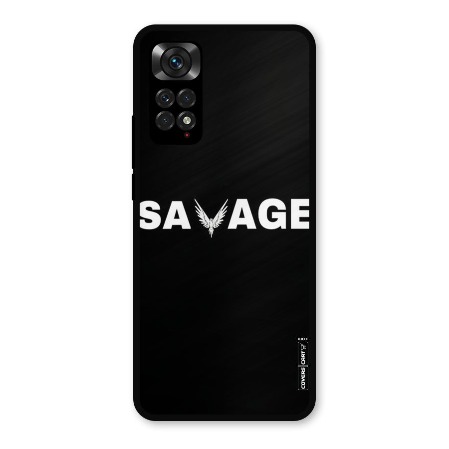 Savage Metal Back Case for Redmi Note 11s