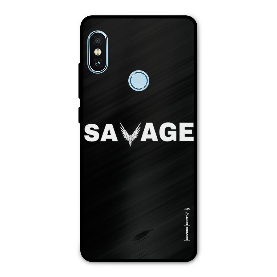 Savage Metal Back Case for Redmi Note 5 Pro