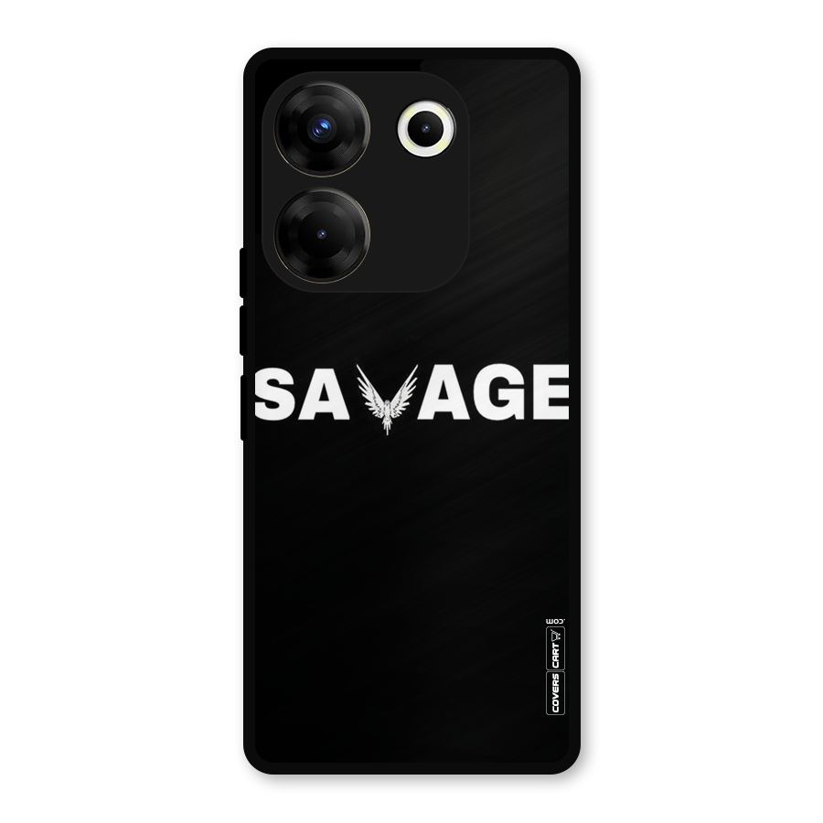 Savage Metal Back Case for Tecno Camon 20