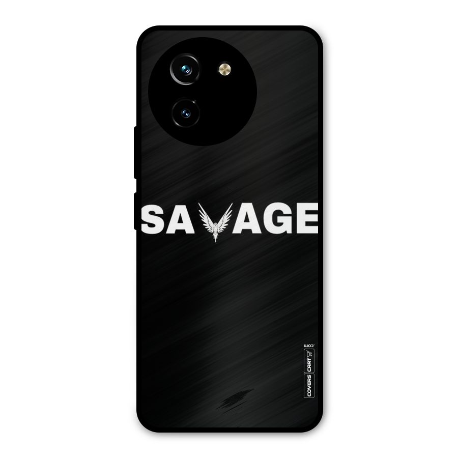 Savage Metal Back Case for Vivo T3x