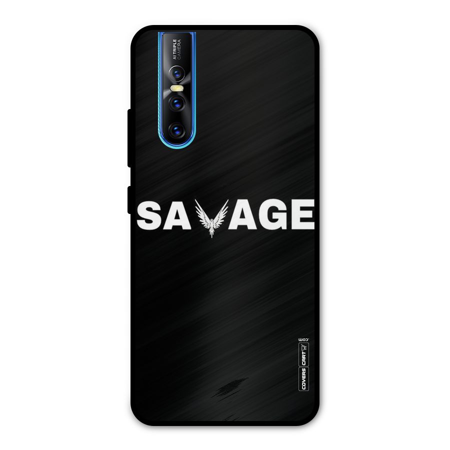 Savage Metal Back Case for Vivo V15 Pro