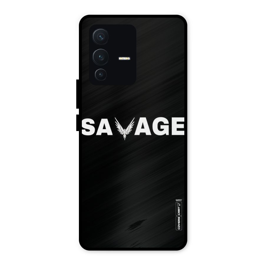 Savage Metal Back Case for Vivo V23 5G