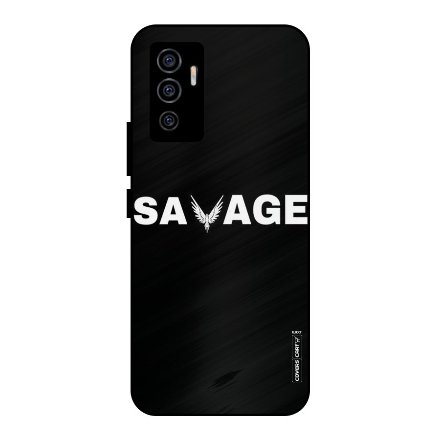 Savage Metal Back Case for Vivo V23e