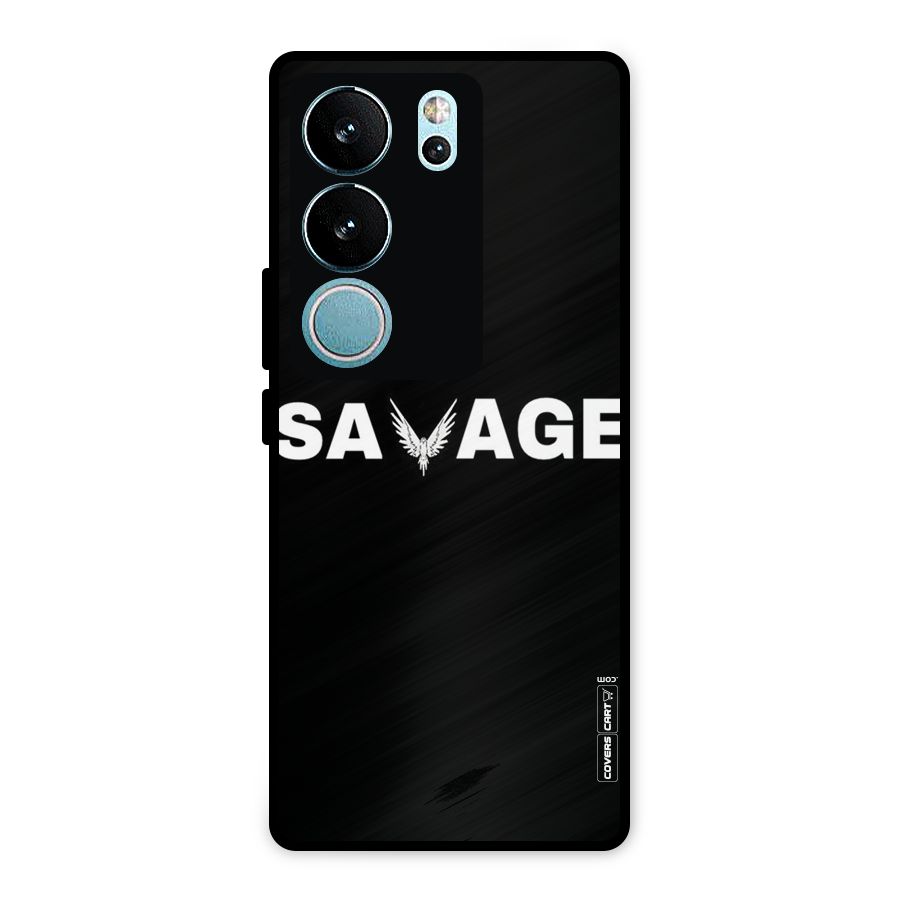 Savage Metal Back Case for Vivo V29 Pro