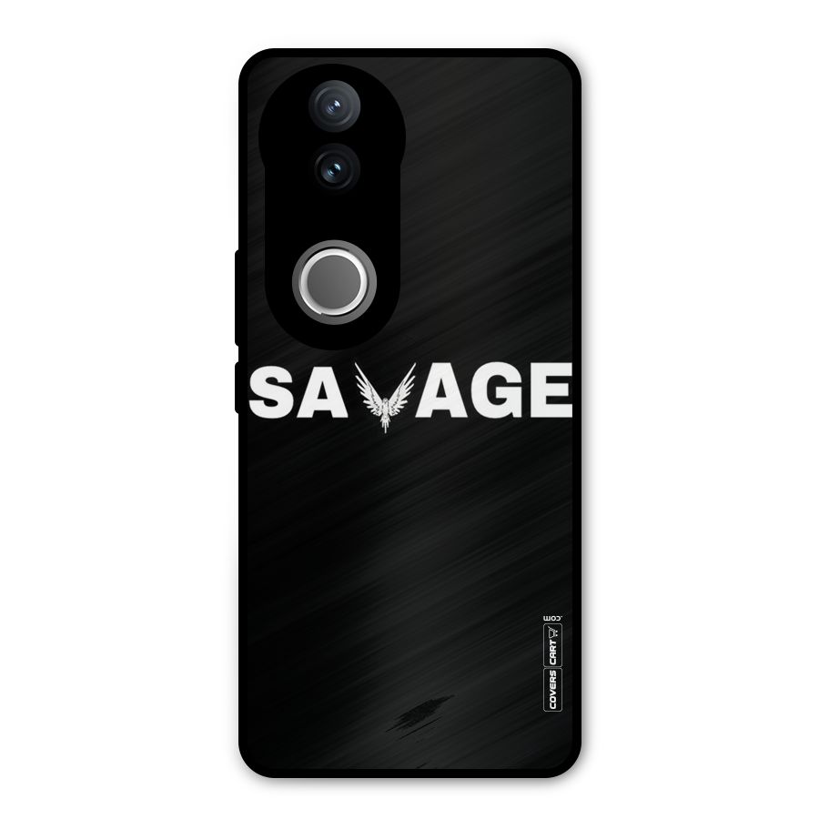 Savage Metal Back Case for Vivo V50