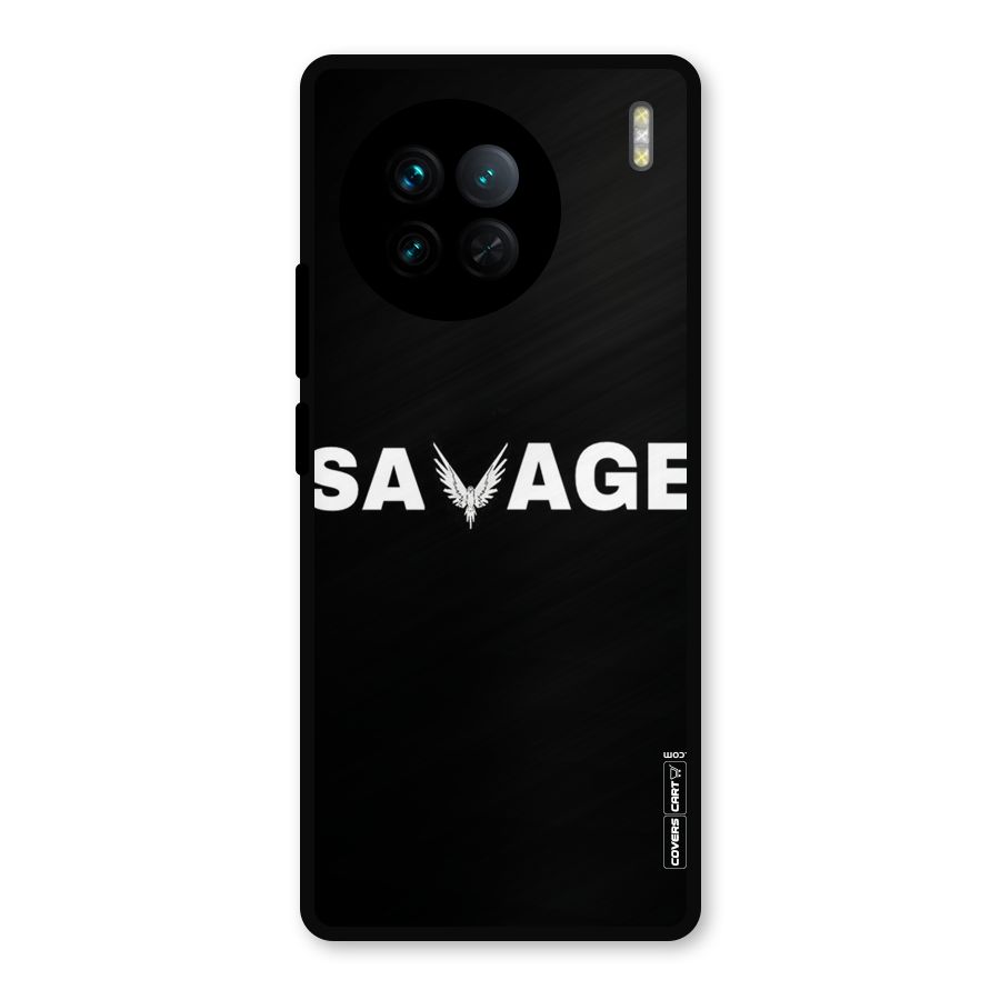 Savage Metal Back Case for Vivo X90