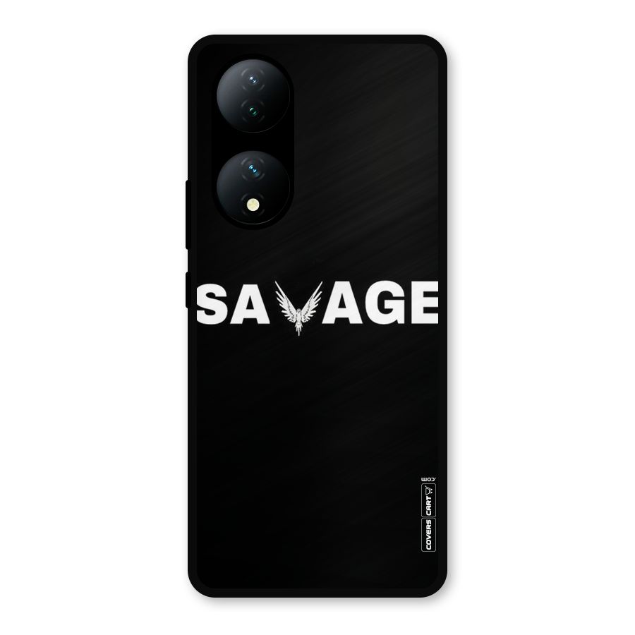 Savage Metal Back Case for Vivo Y100a