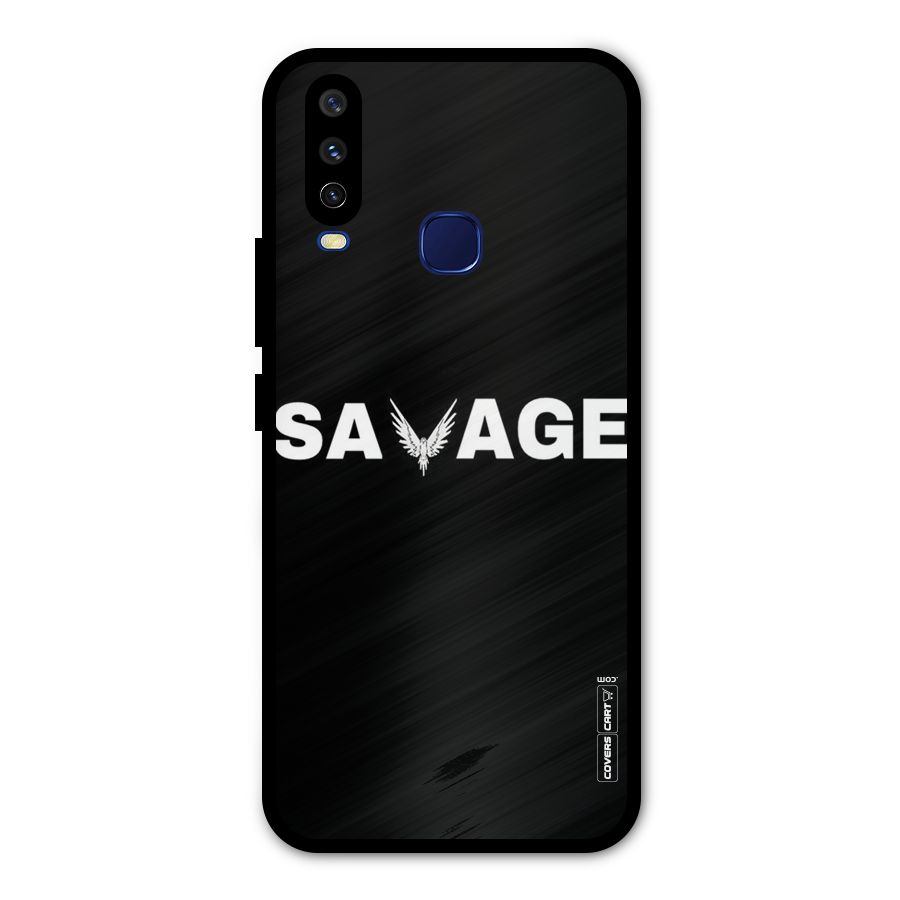 Savage Metal Back Case for Vivo Y15