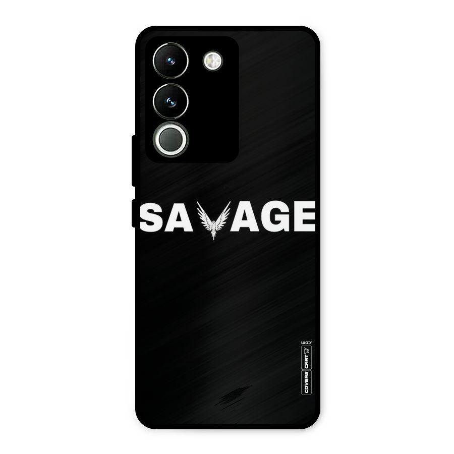 Savage Metal Back Case for Vivo Y200