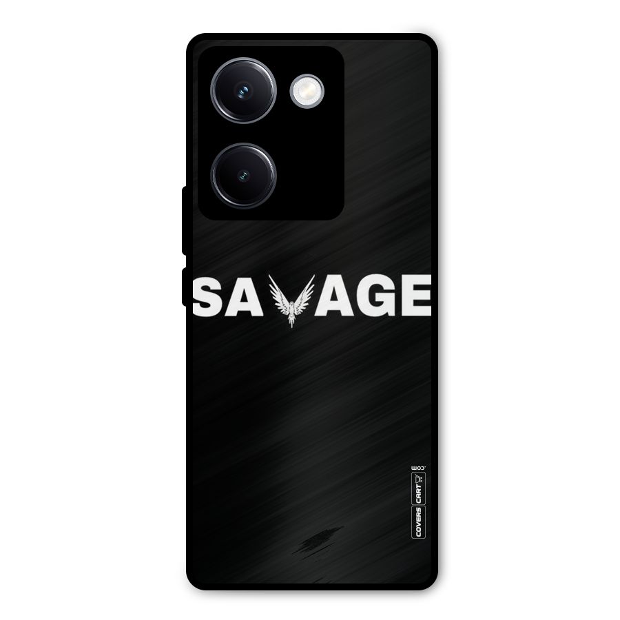 Savage Metal Back Case for Vivo Y300 Plus