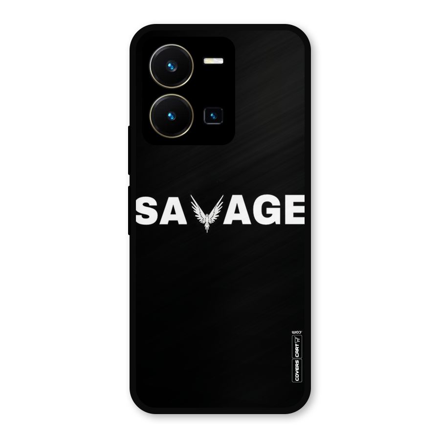 Savage Metal Back Case for Vivo Y35
