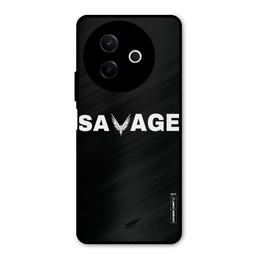 Savage Metal Back Case for Vivo Y39