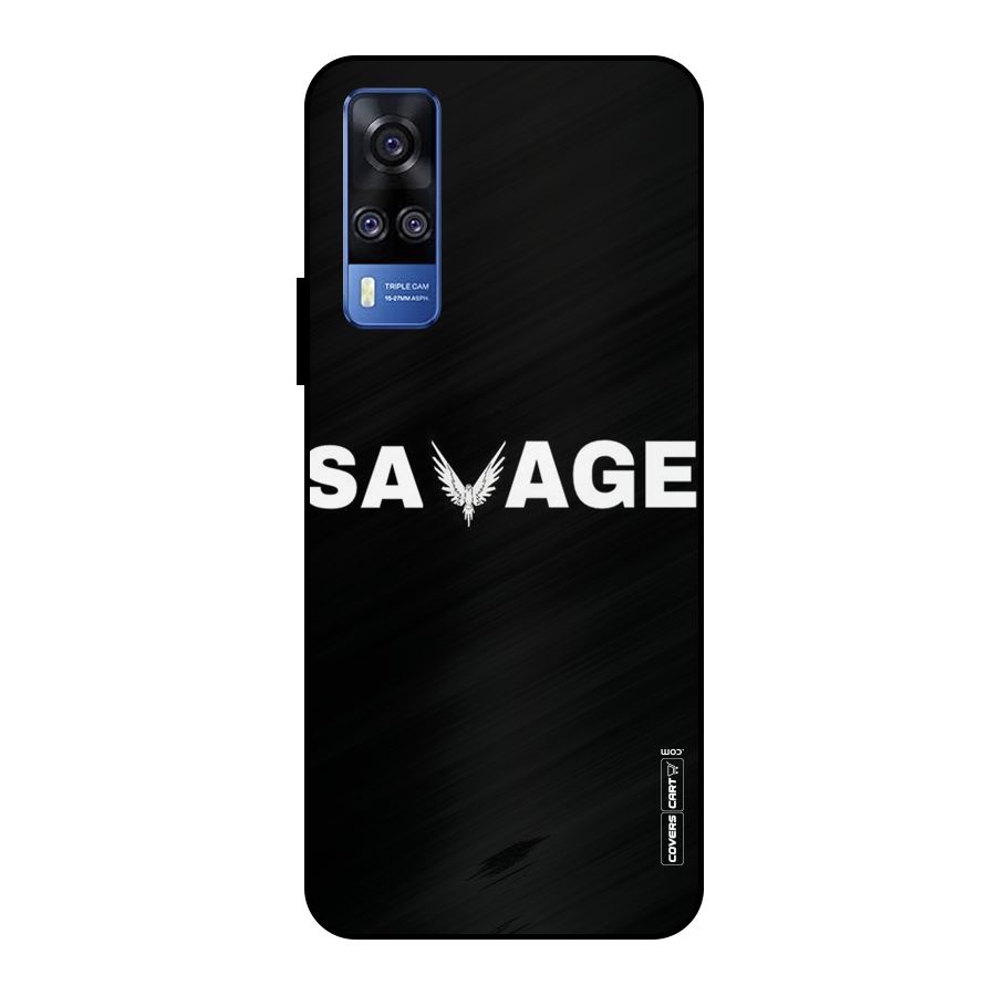 Savage Metal Back Case for Vivo Y51