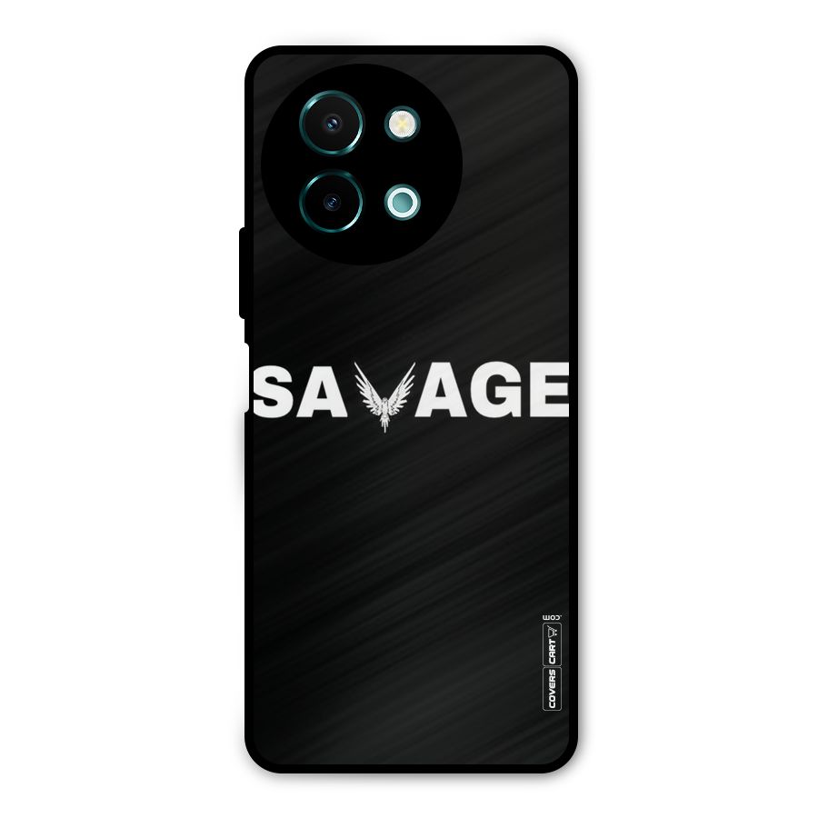 Savage Metal Back Case for Vivo Y58