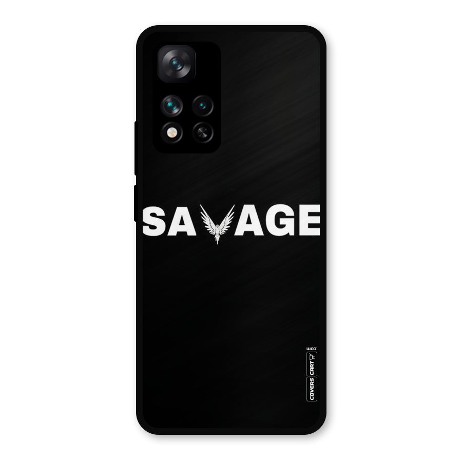 Savage Metal Back Case for Xiaomi 11i Hypercharge 5G