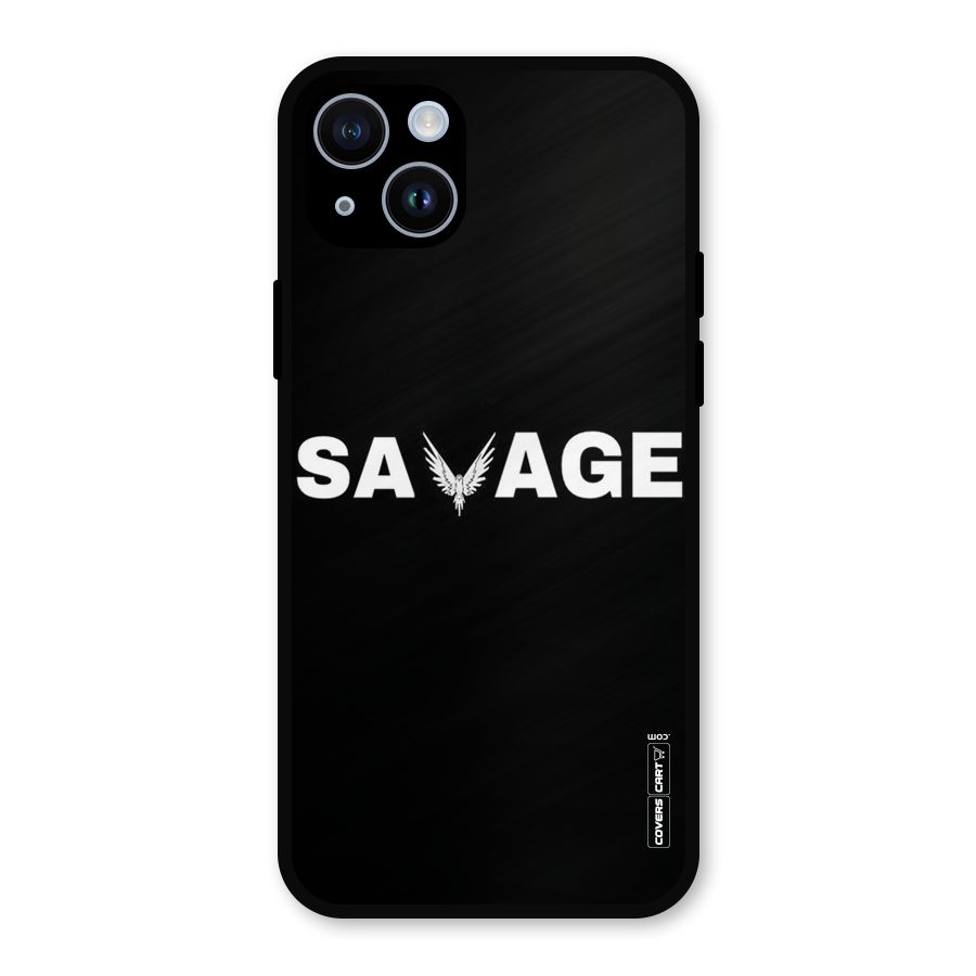 Savage Metal Back Case for iPhone 14