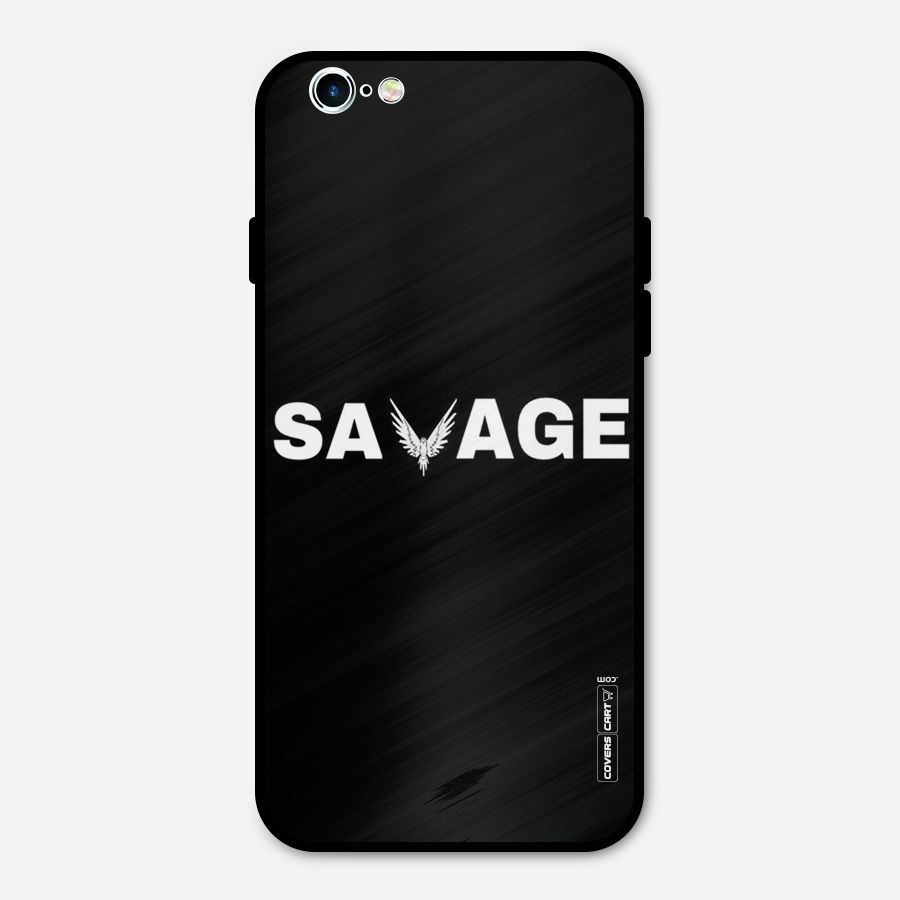 Savage Metal Back Case for iPhone 6 6s