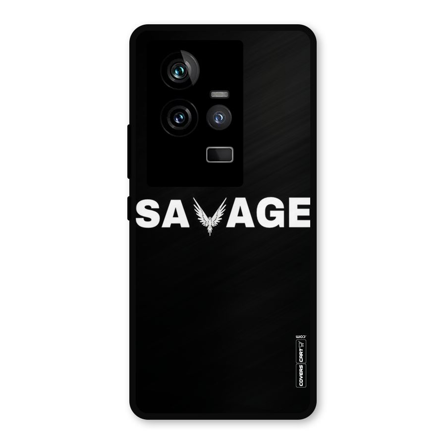Savage Metal Back Case for iQOO 11 5G