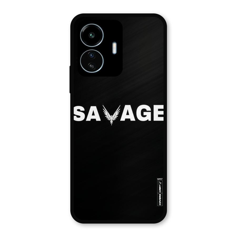 Savage Metal Back Case for vivo iQOO Z6 Lite 5G