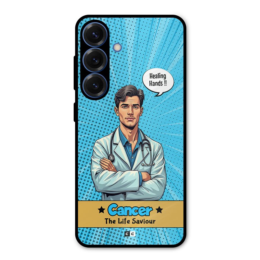 Saviour Cancer Metal Back Case for Galaxy S25
