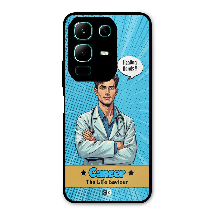 Saviour Cancer Metal Back Case for Infinix Note 50x