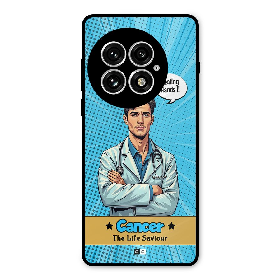Saviour Cancer Metal Back Case for OnePlus 13