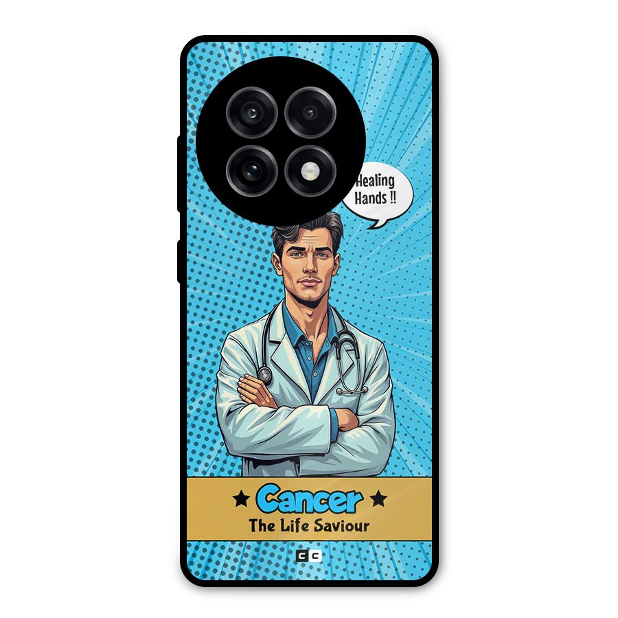 Saviour Cancer Metal Back Case for OnePlus 13R