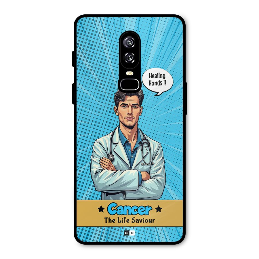 Saviour Cancer Metal Back Case for OnePlus 6