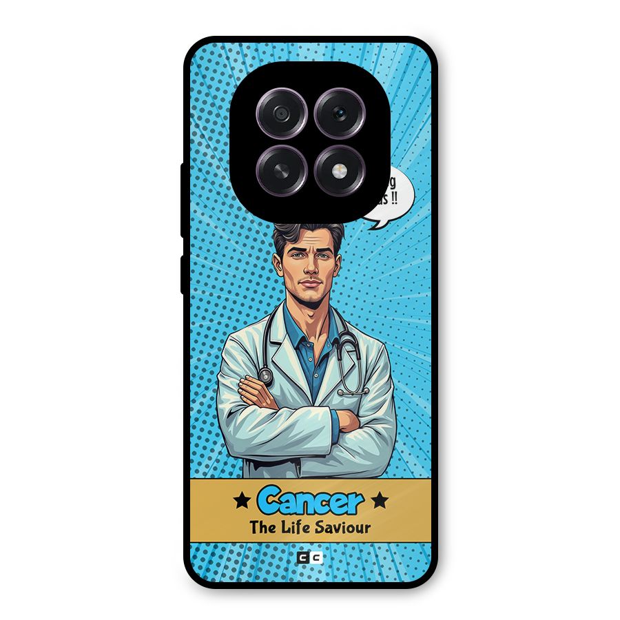 Saviour Cancer Metal Back Case for Oppo F29