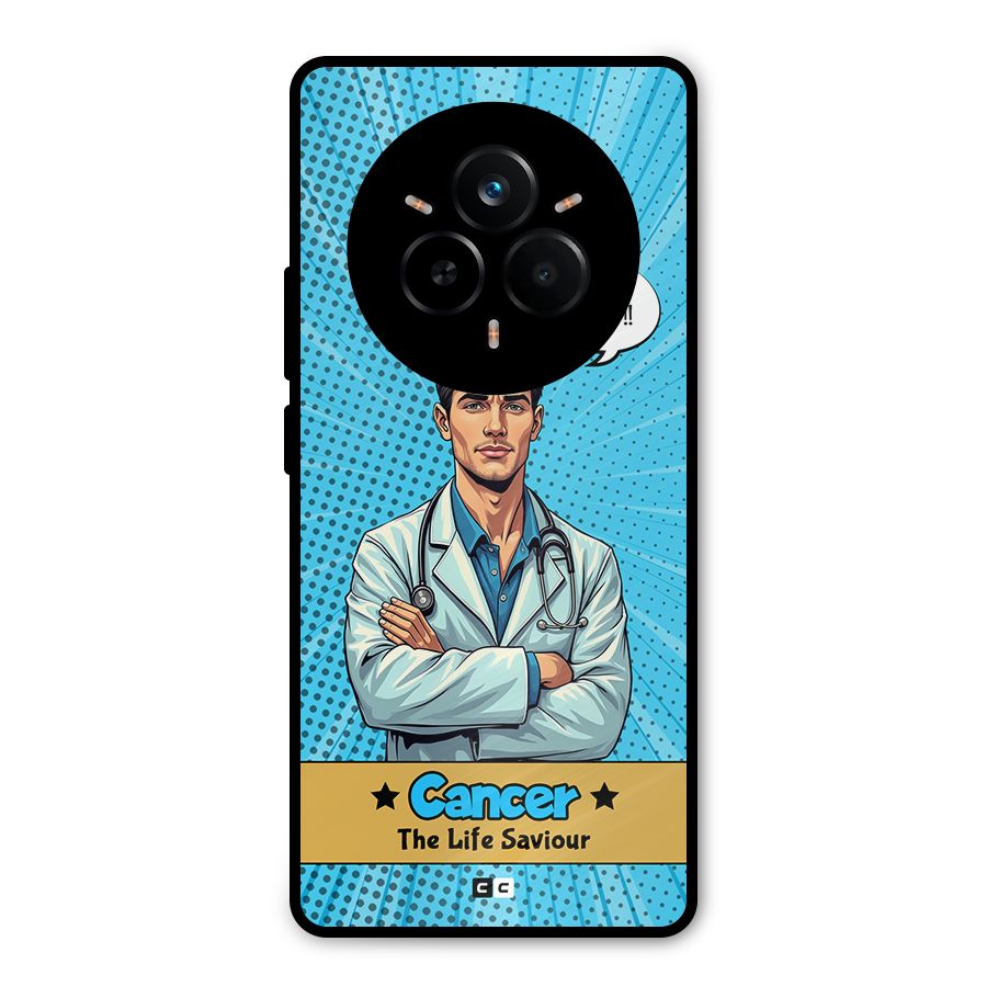 Saviour Cancer Metal Back Case for Realme 14 Pro Plus