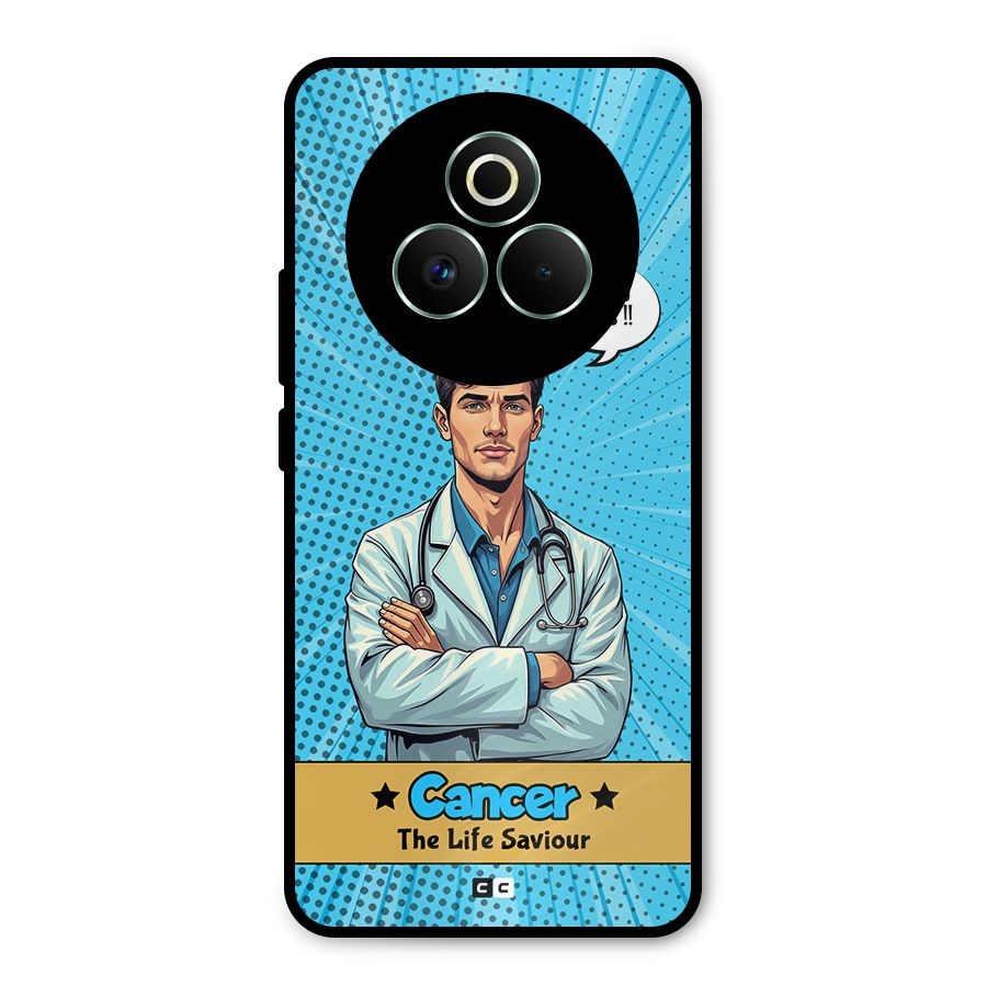 Saviour Cancer Metal Back Case for Realme P3 Pro
