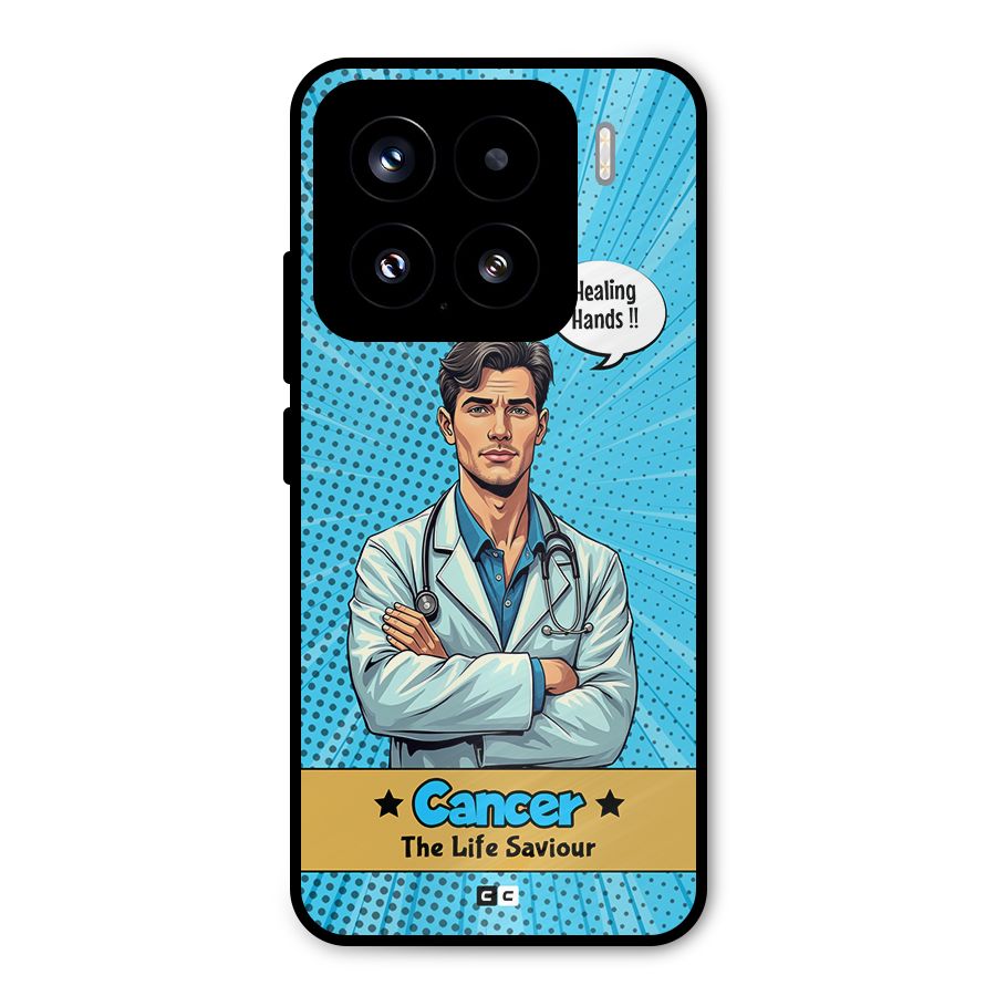 Saviour Cancer Metal Back Case for Xiaomi 15
