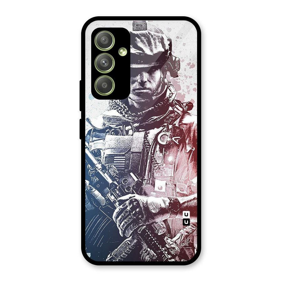 Saviour Glass Back Case for Galaxy A54