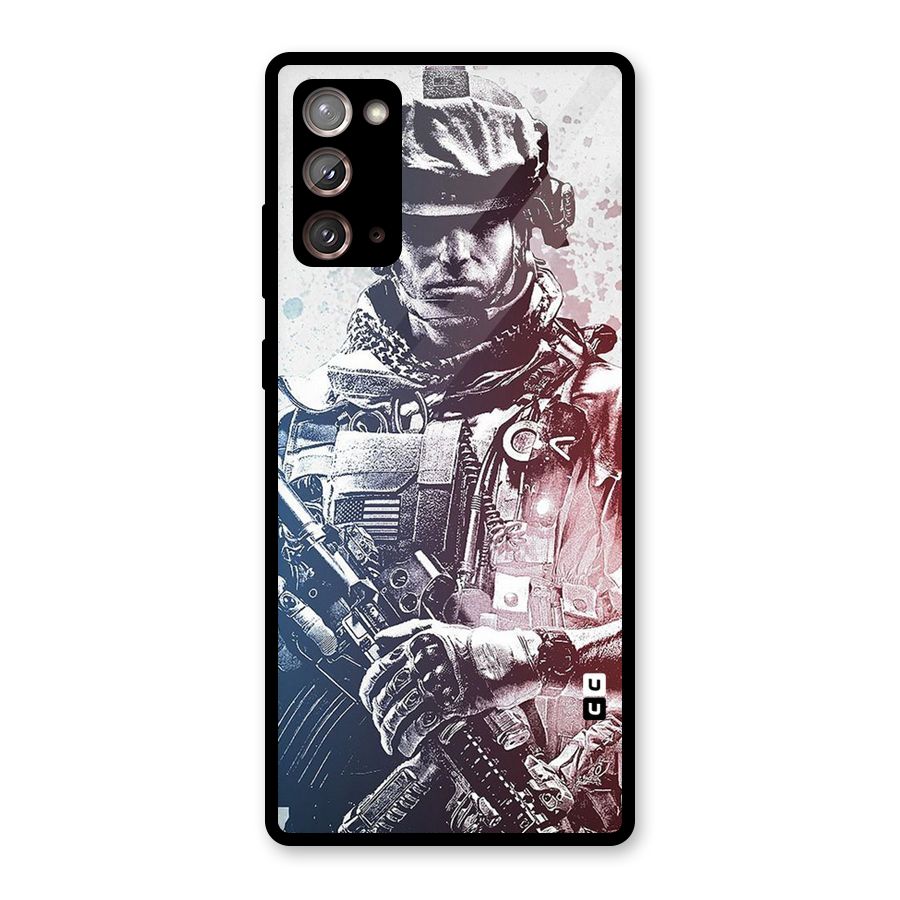 Saviour Glass Back Case for Galaxy Note 20