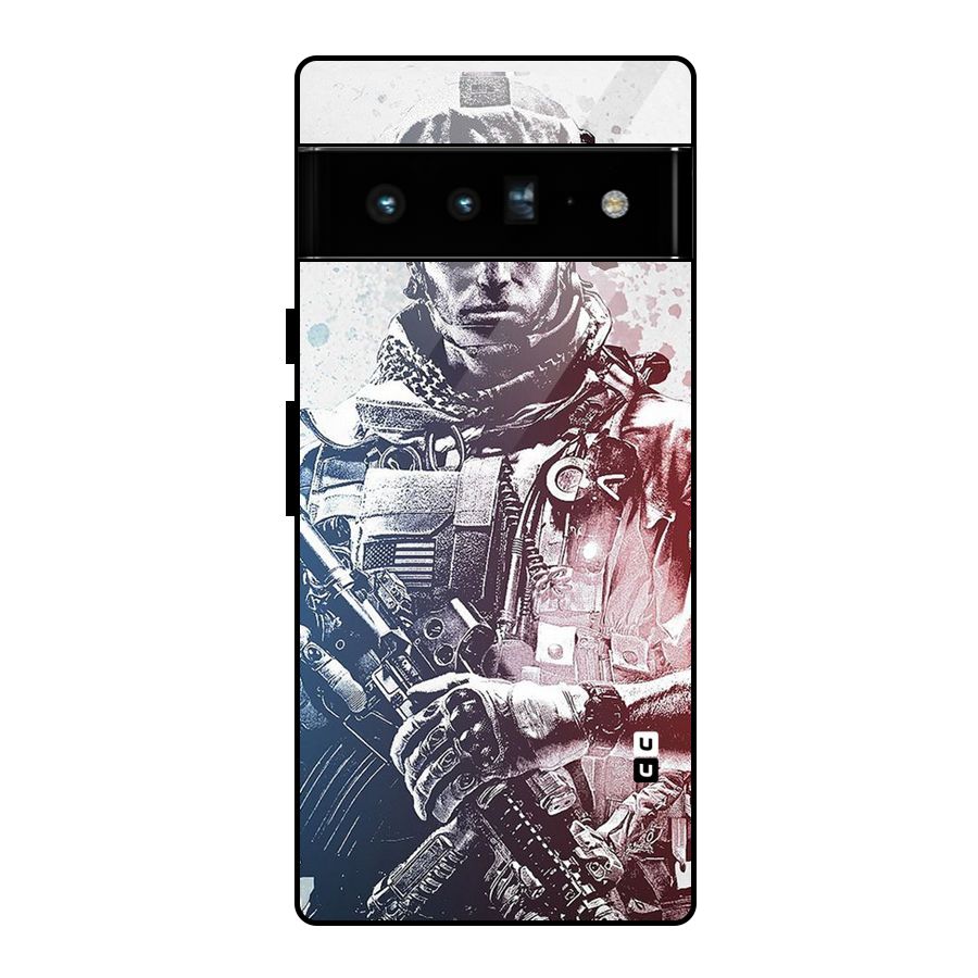 Saviour Glass Back Case for Google Pixel 6 Pro