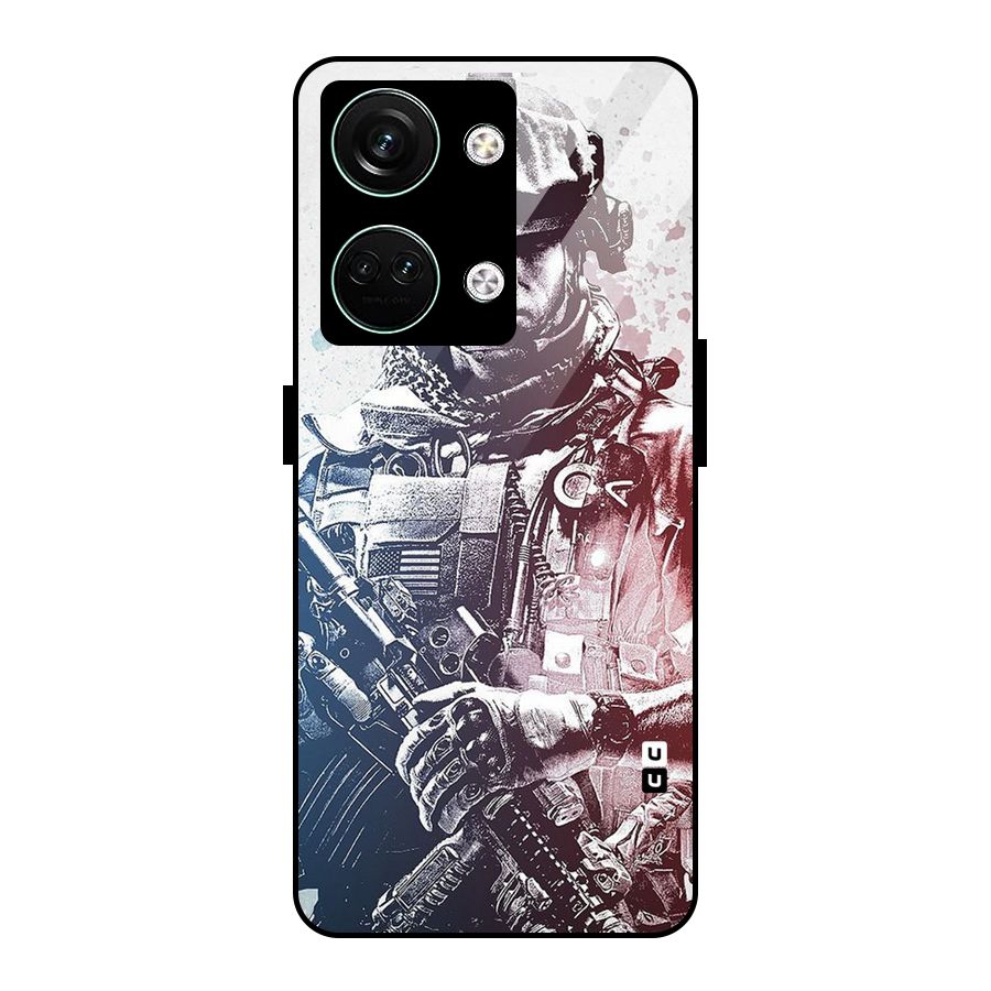 Saviour Glass Back Case for Oneplus Nord 3