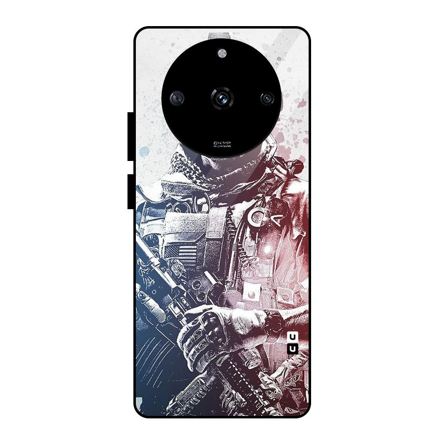 Saviour Glass Back Case for Realme Narzo 60 5G