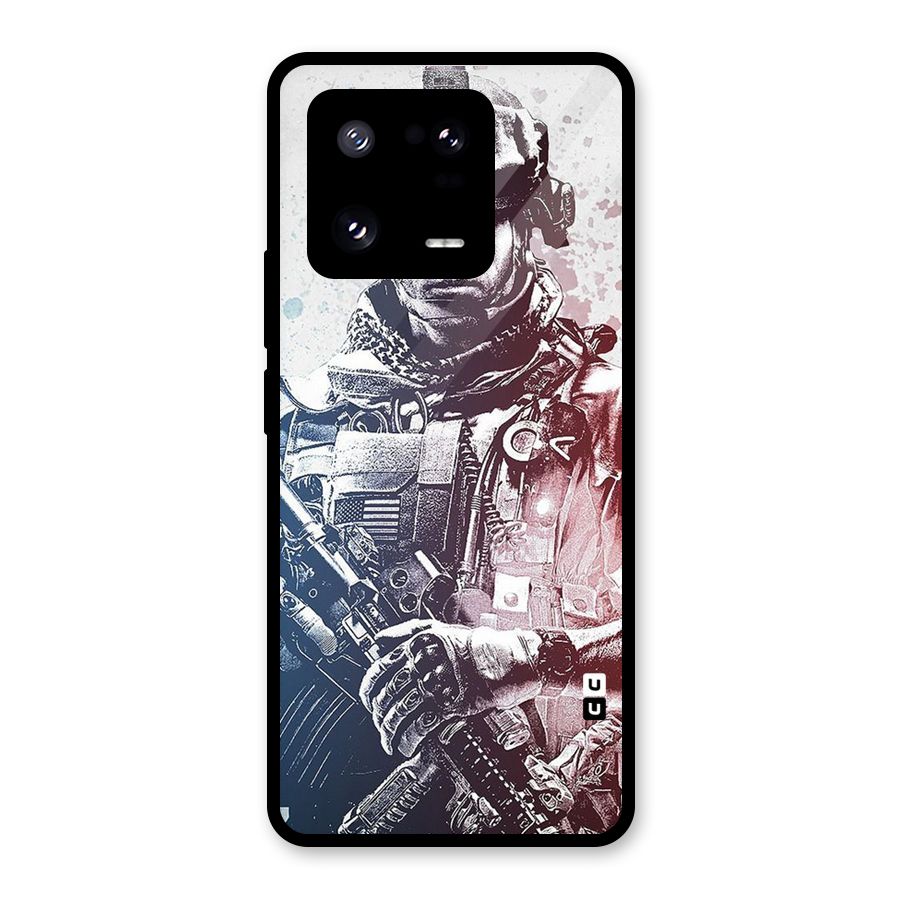 Saviour Glass Back Case for Xiaomi 13 Pro