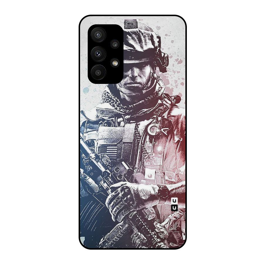 Saviour Metal Back Case for Galaxy A23
