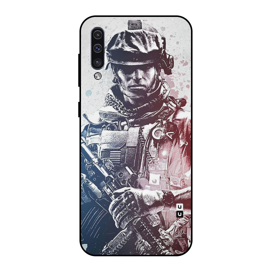 Saviour Metal Back Case for Galaxy A30s