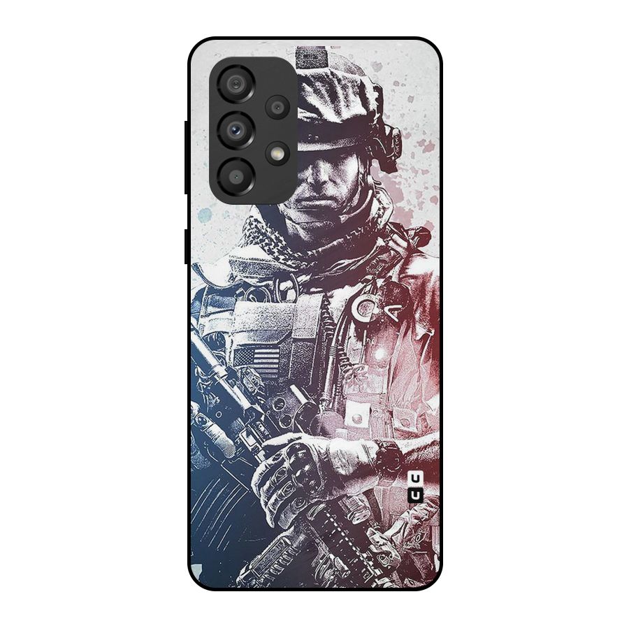 Saviour Metal Back Case for Galaxy A33 5G