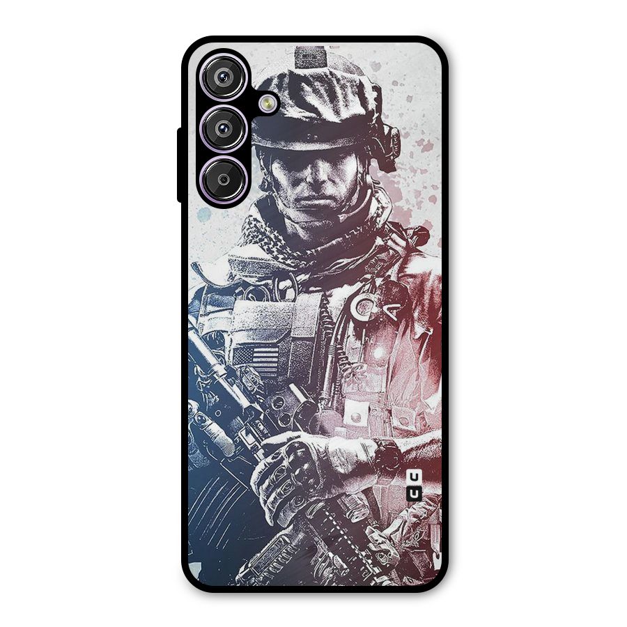 Saviour Metal Back Case for Galaxy F15