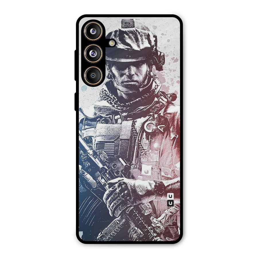 Saviour Metal Back Case for Galaxy F55