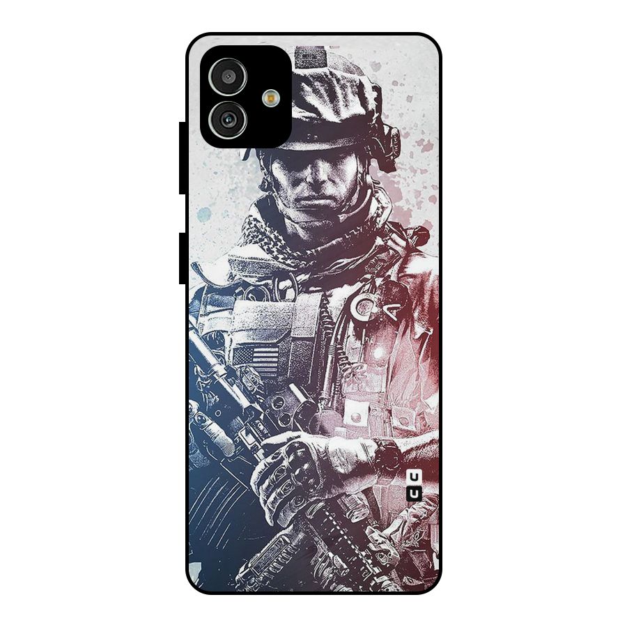 Saviour Metal Back Case for Galaxy M13 5G