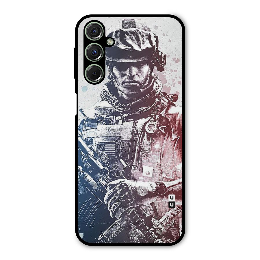 Saviour Metal Back Case for Galaxy M34