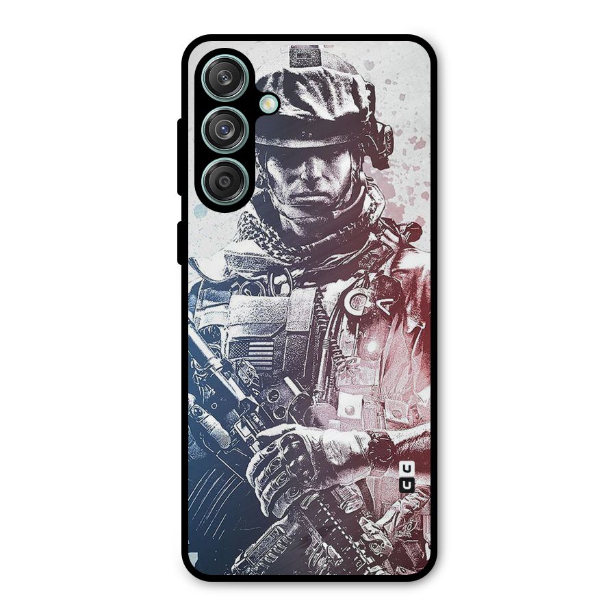 Saviour Metal Back Case for Galaxy M55 5G